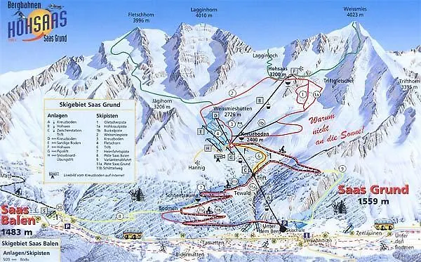 Lägenhet Silberdistel, Saastalstrasse 178 Saas-Grund